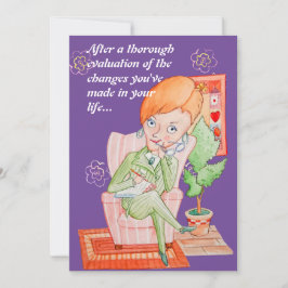 Hälsningskort för hälsosam födelsedagshälsning i l tack kort