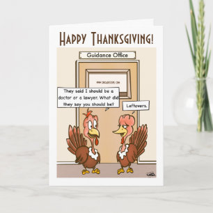Hälsningskort för Leftovers Thanksgiving Kort