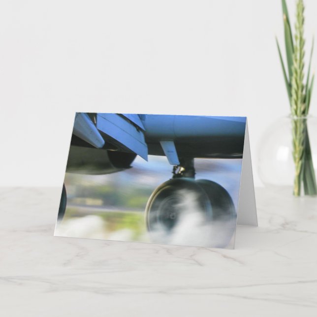hälsningskort för luft kort (Framsida)