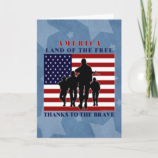 hälsningskort för lycklig Independence day Kort (Framsida)