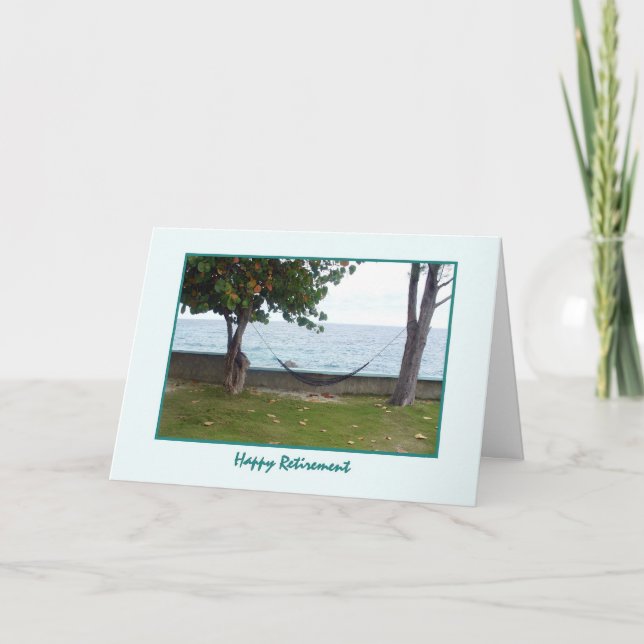 hälsningskort för lycklig Pension Kort (Framsida)