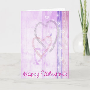 hälsningskort för Lycklig Valentine Helgkort
