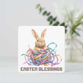 hälsningskort för Påsk Blessings-hälsning Tack Kort