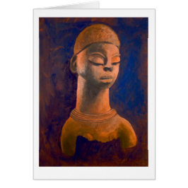 Hälsningskort för sovande gudinna