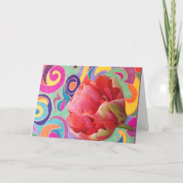 hälsningskort för spiral Ro Kort