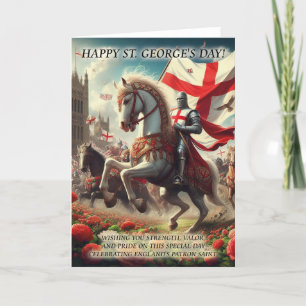 Hälsningskort för St. George-dagen Kort