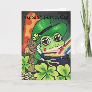 Hälsningskort för St. Patrick Day Kort