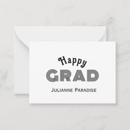 Hälsningskort för Studenten Anteckningskort