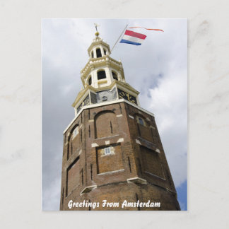 Hälsningskort från Amsterdam Torn Vykort
