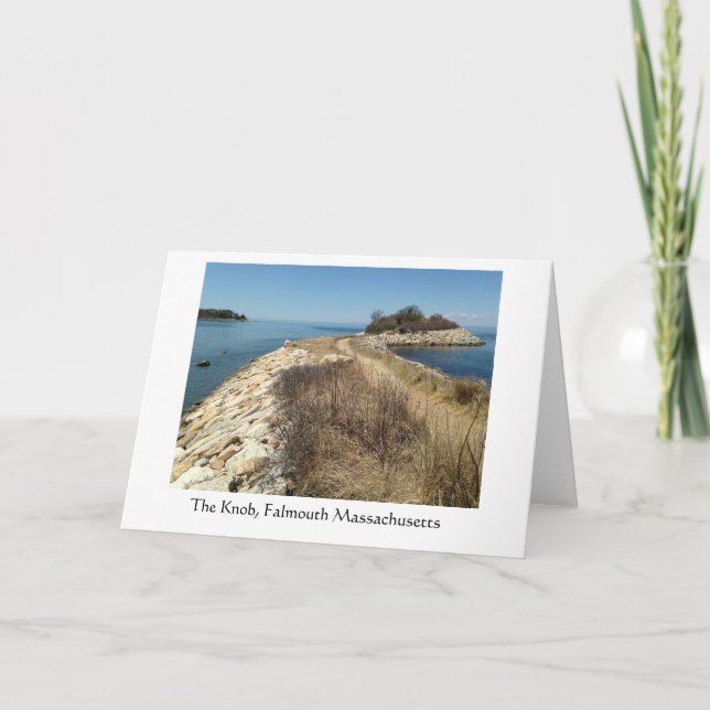 Hälsningskort från Knob, Falmouth MORSA Kort (Framsida)