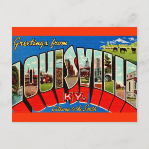 Hälsningskort från Louisville KY Vykort