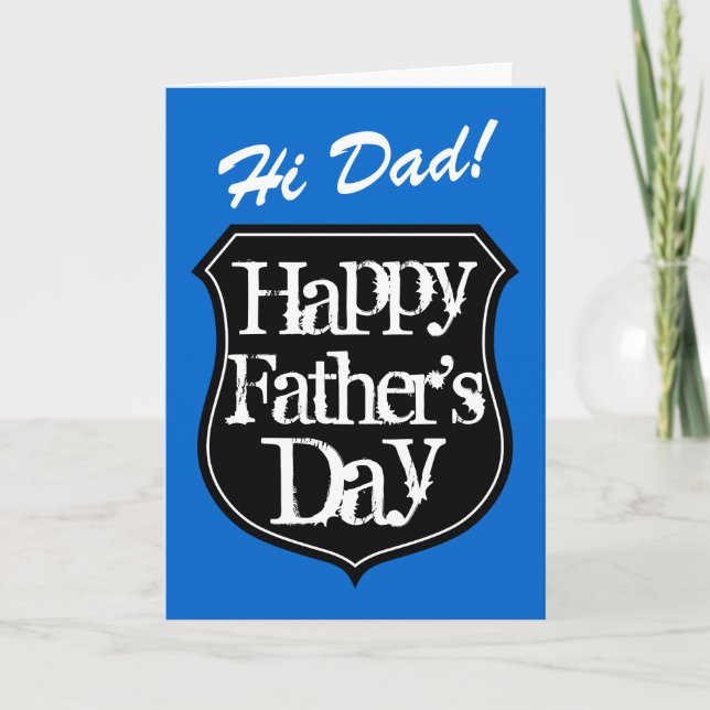 hälsningskort Lycklig Fars dag för pappa Kort (Framsida)