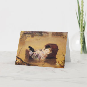 Hälsningskort med John Everett Millais Painting Kort