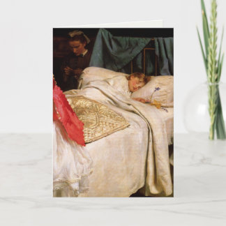 Hälsningskort med John Everett Millais Painting Kort