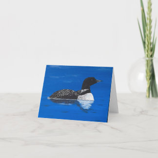 Hälsningskort med Loon Kort