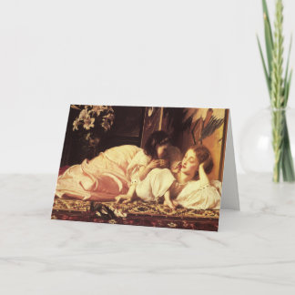 Hälsningskort med Lord Frederick Leighton Målning Kort