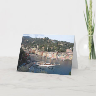 hälsningskort - Portofino, Italien Kort
