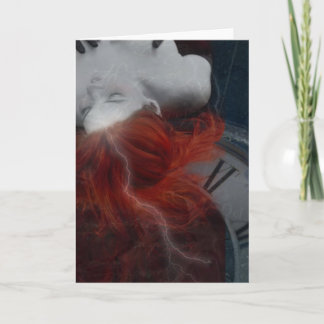 Hälsningskort: Vintage Red Kort