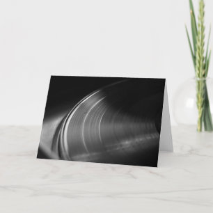 Hälsningskort: Vinylpost och tornbar Kort