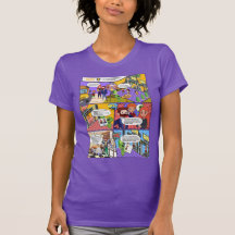 Hälso-Kontroll AI Serietidning Kvinna T-Shirt