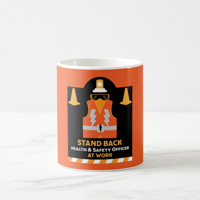 Hälso- och säkerhetsansvarig kaffemugg (Center)
