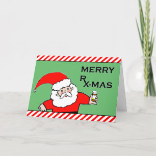 Hälso- och sjukvårdens julkort i Humor Helgkort