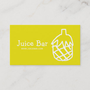 Hälso- och sjukvårdsdryckesverksamhet för Juice Pu Visitkort