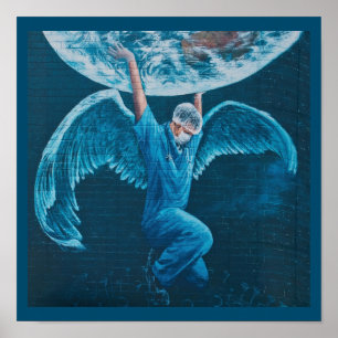 Hälso- och sjukvårdspersonal som håller upp allt poster