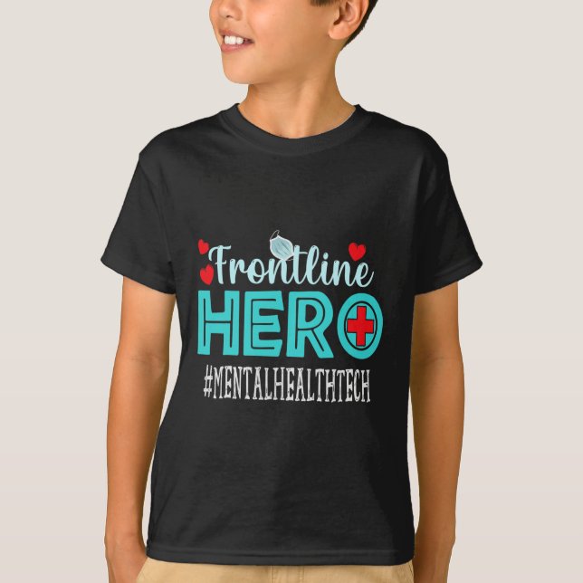 Hälso- och sjukvårdsteknik Frontline Hero Workers  T Shirt (Framsida)