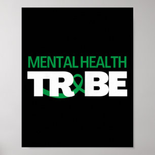 Hälso- och sjukvårdstest Mental Health Awareness Poster