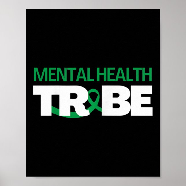 Hälso- och sjukvårdstest Mental Health Awareness Poster (Framsidan)