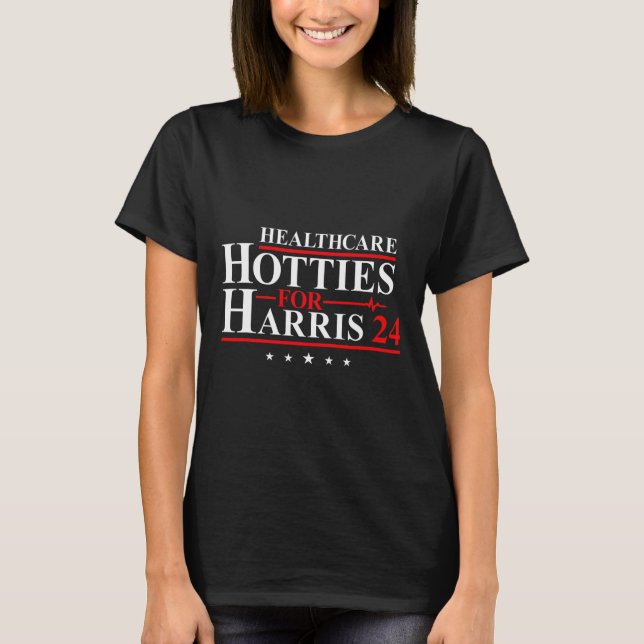 Hälso- och sjukvårdstjänster för Harris 24 RöstHar T Shirt (Framsida)