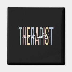 Hälso terapeut Boho Mental hälsa terapi Magnet