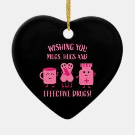 Hälsoåterställningen kommer snart julgransprydnad keramik