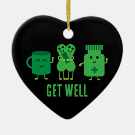 Hälsoåterställningen kommer snart julgransprydnad keramik