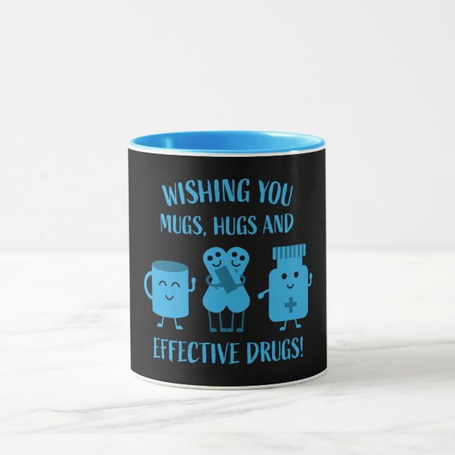 Hälsoåterställningen kommer snart mugg (Center)