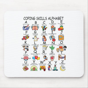 Hälsofärdigheter Alphabet School Lacher Kids Musmatta