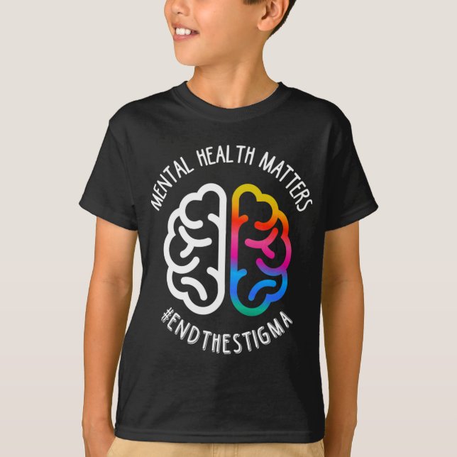 Hälsofrågor - slut Stigma T Shirt (Framsida)
