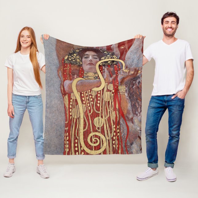 Hälsogudinna, Hygieia (Salus), Gustav Klimt Fleecefilt (På plats)