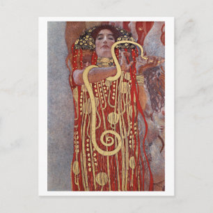 Hälsogudinna, Hygieia (Salus), Gustav Klimt Vykort