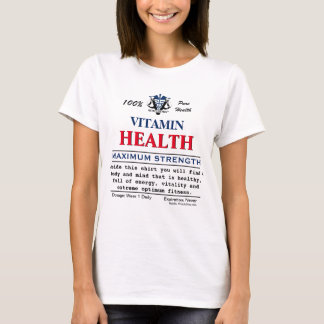 Hälsoinspirerande meddelande från Vitaclothes™ Tröja