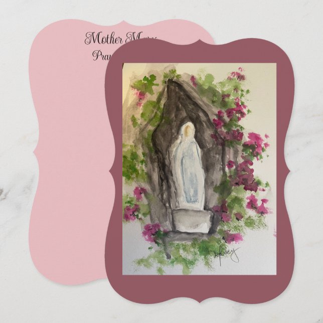 Hälsokar Maria Anteckningskort (Fram/baksida)