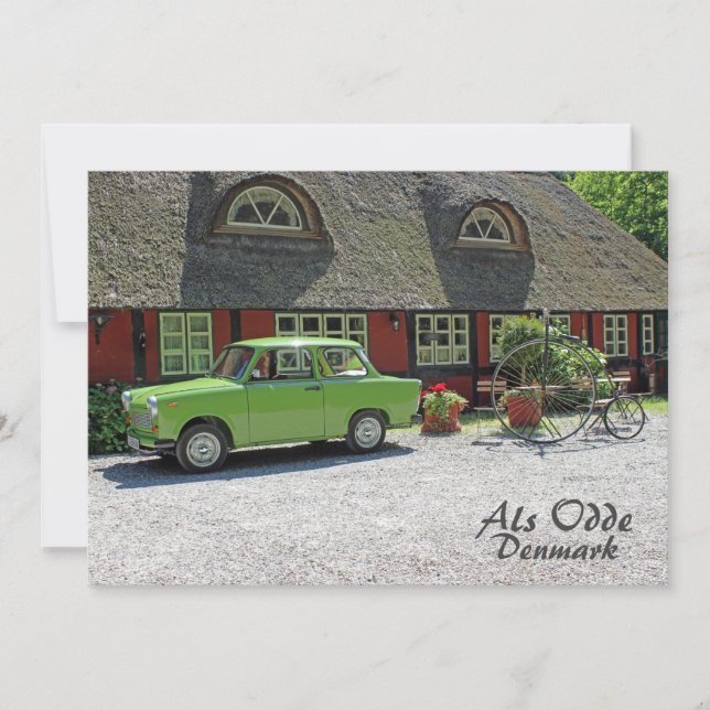 Hälsokort från Danmark! Julkort (Framsida)