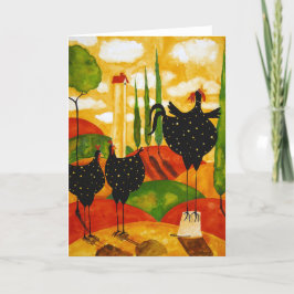 Hälsokort - gryningssamtal helgkort