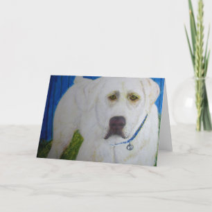 Hälsokort, Gult Labrador Retriever Kort