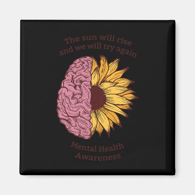 Hälsomedvetenhet 2 magnet (Framsidan)