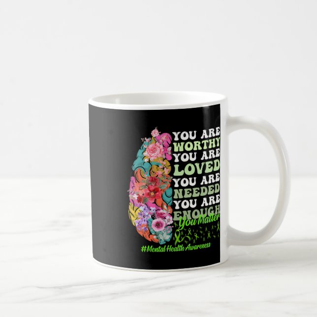 Hälsomedvetenhet Kaffemugg (Höger)