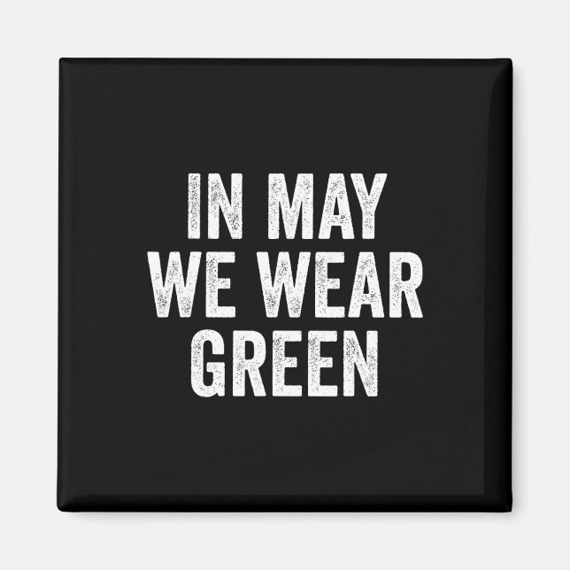 Hälsomedvetenhet Magnet (Framsidan)