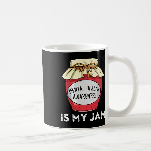 Hälsomedvetenhet Psykisk hälsa är mitt Sylt Kaffemugg (Höger)