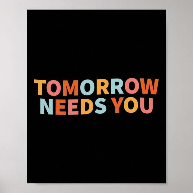 Hälsooffert för framtiden behöver dig poster (Framsidan)